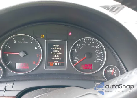 2007 Audi A4 2.0T z USA, uszkodzony, nr VIN WAUDF78E77A041882